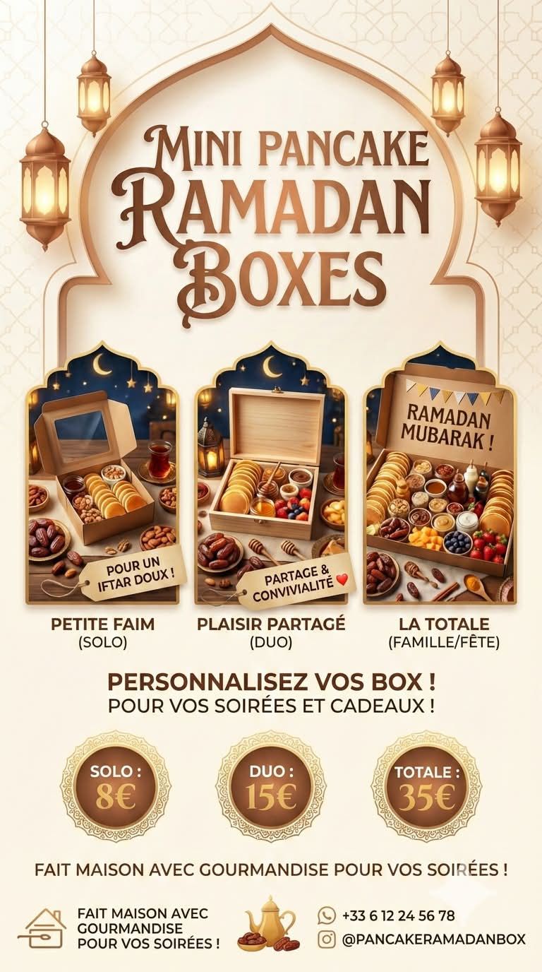 Flyer Alimentaire Événementiel